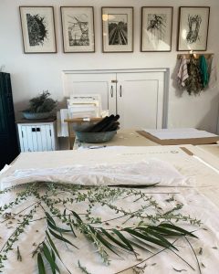 Cape Town artist uses plants from Table Mountain to produce fabric