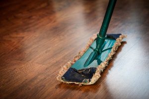 Wood floor maintenance