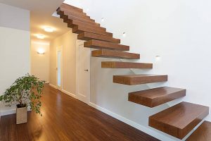 Floating staircases