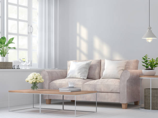 Neutral living room colour