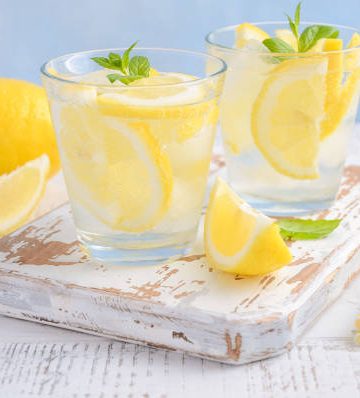 Lemon water image