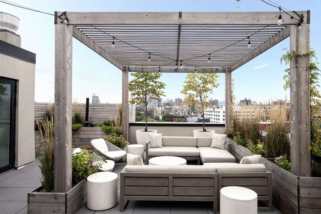 outdoor lounge