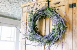 Lavender Wreath