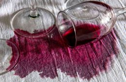 How to get rid of wine stains