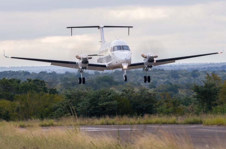 Grab a flight to Tintswalo Safari in the Manyeleti Game Reserve