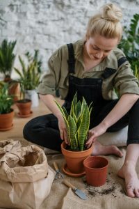 inspect plant