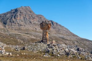 The Maltese Cross on the Bokveldskloof hiking trail near Dwarsrivier in the Cederberg Mountains of the Western Cape Province