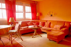 Living room colour to avoid ORANGE