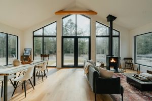 High ceiling for that aesthetic feel