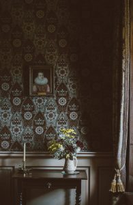 Old vintage wallpaper