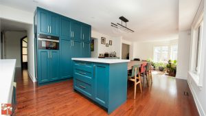 Painted kitchen cabinets